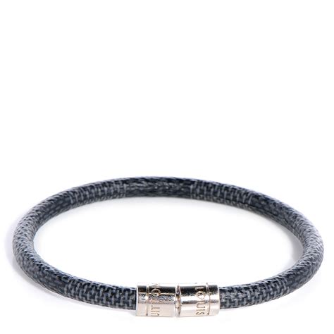 louis vuitton damier graphite keep it bracelet 19|Keep It Bracelet Damier Graphite Canvas .